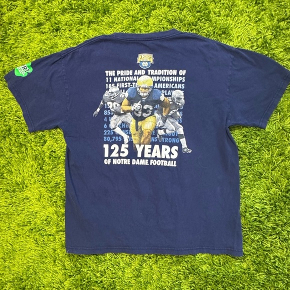 Notre Dame Football 2012 Navy Blue T-Shirt - Picture 4 of 4